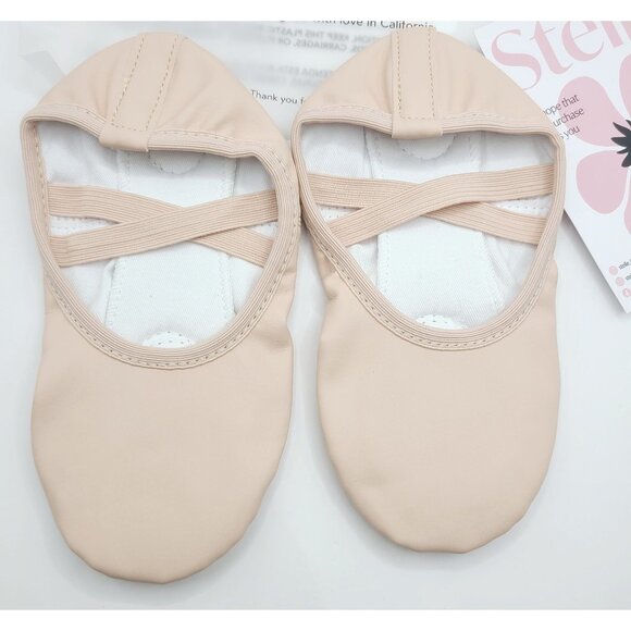 Stella Pink Girls Ballet Slippers 2MT NEW. Free Shipping - Picture 2 of 6